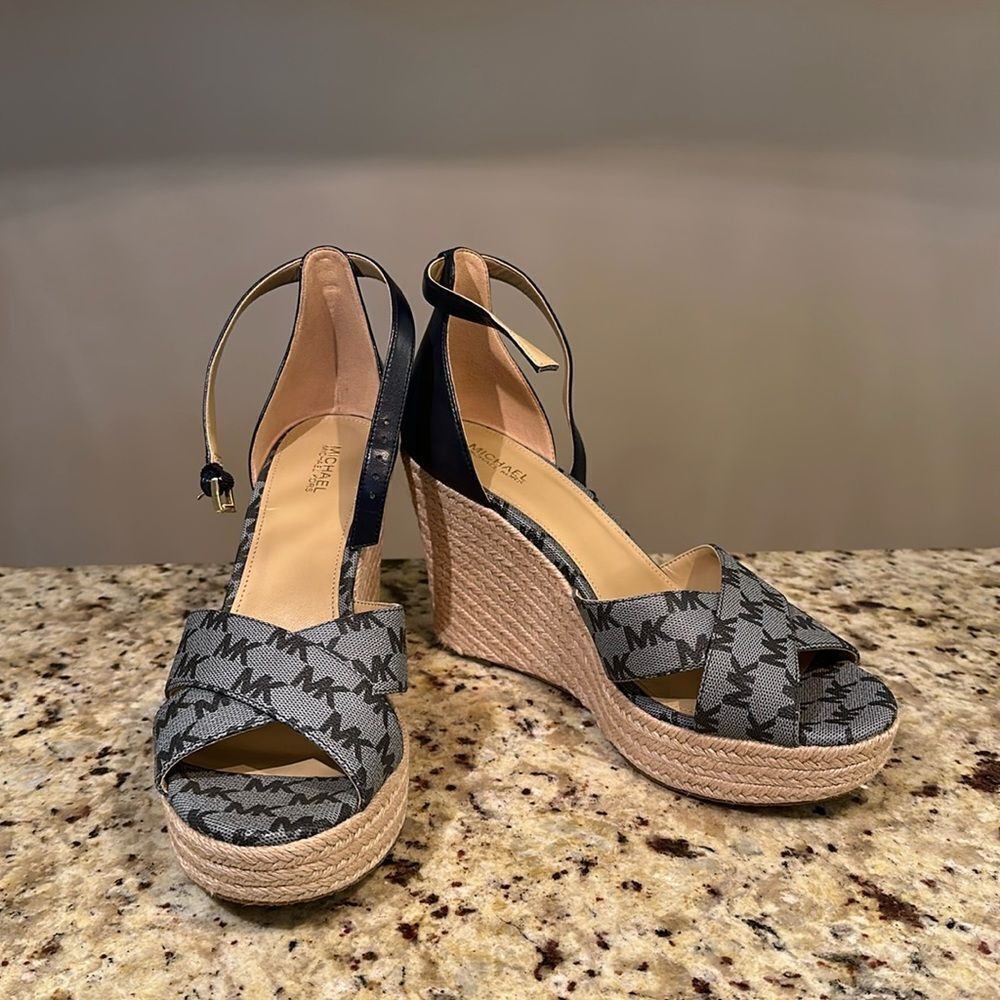 Michael Kors - Wedge Sandals Size 10